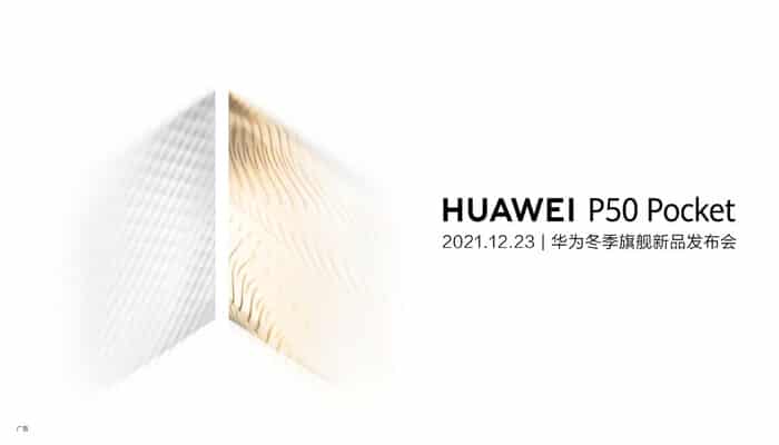 Huawei P50 Pocket: noul telefon pliabil are dată de lansare 2 Huawei P50 Pocket afis