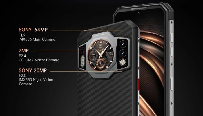 Oukitel WP21 lansat cu baterie imensă de 9800 mAh 2 Oukitel WP21 camere