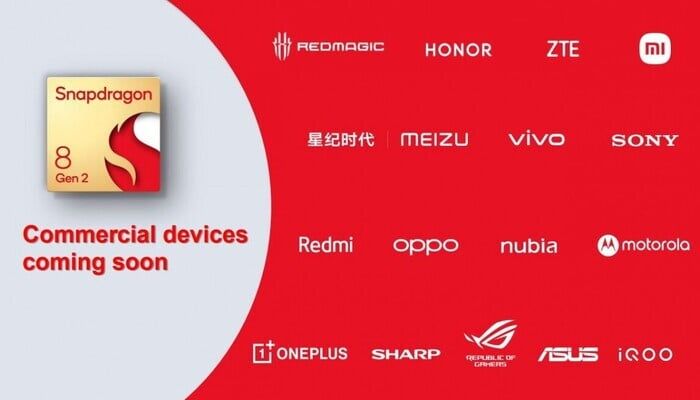 Qualcomm Snapdragon 8 Gen 2 devine oficial 3 Parteneri Qualcomm Snapdragon 8 Gen 2