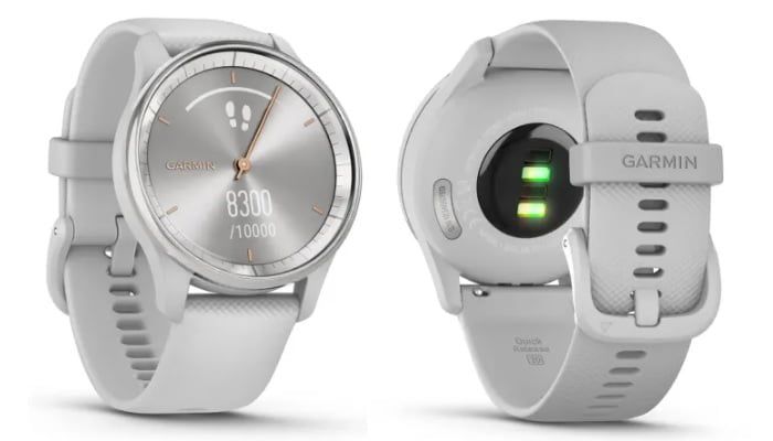 Garmin Vivomove Trend, un smartwatch hibrid cu afișaj ascuns 3 Garmin Vivomove Trend Argintiu