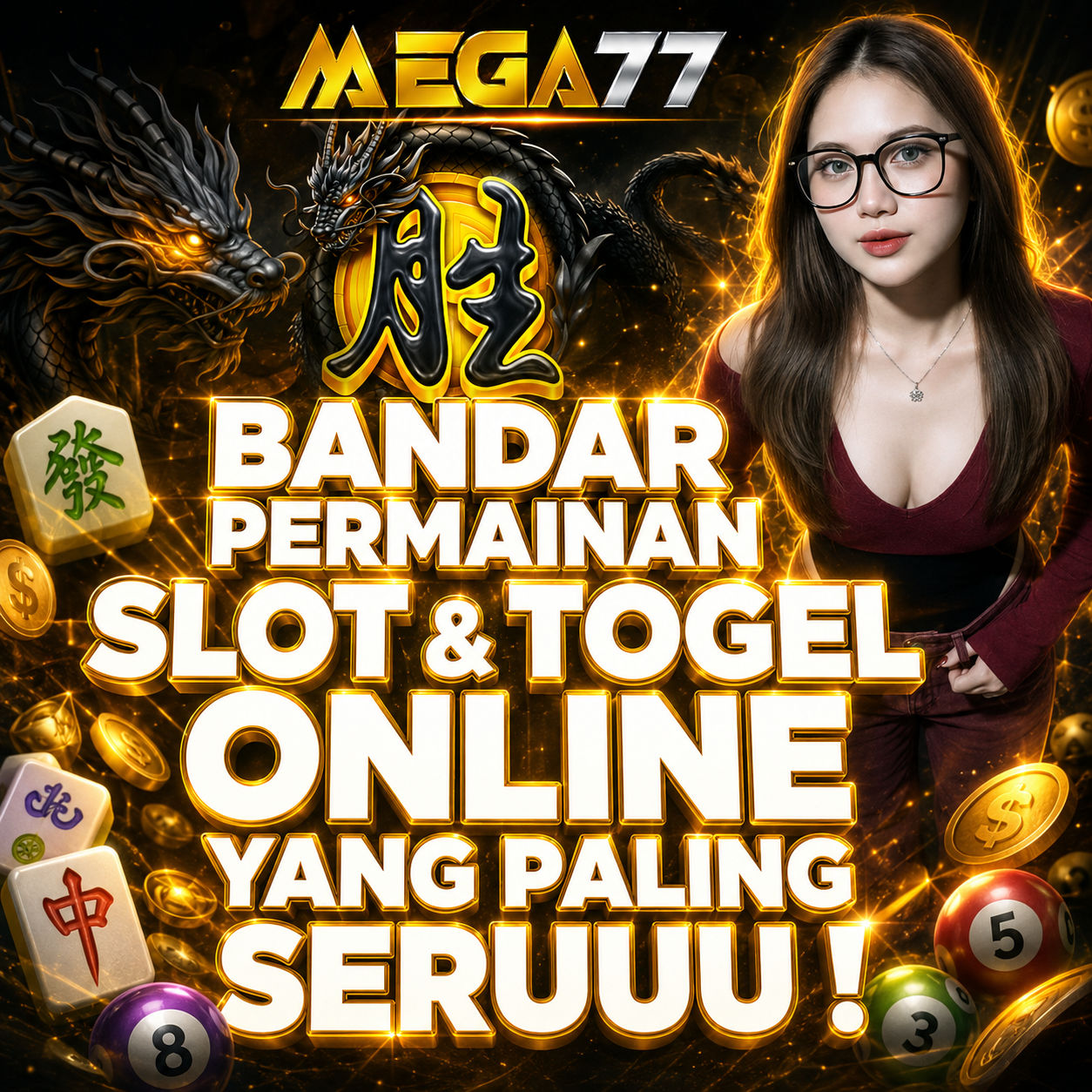 MEGA77 » BANDAR PERMAINAN SLOT & TOGEL ONLINE YANG PALING SERUUU !