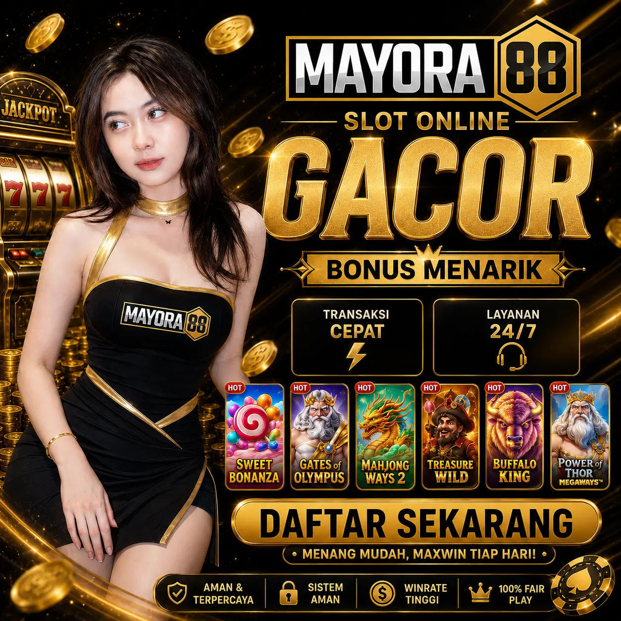MAYORA88Link Alternatif Login Situs Terpercaya Aman & Cepat!