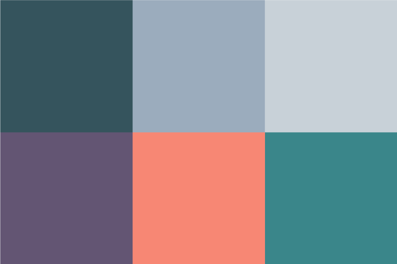 Olen humanisti color palette Olen humanisti color palette