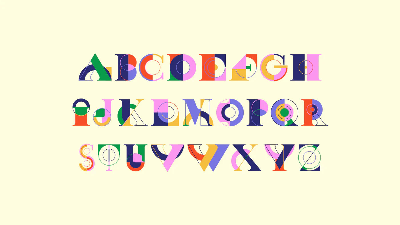 Aakkoset. Kuva: Animography