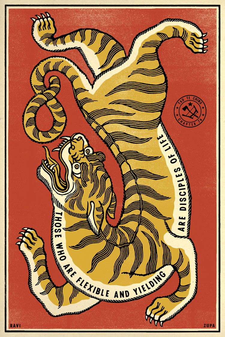 Daodejingit kolahtaa. Kuva: Ravi Zupa