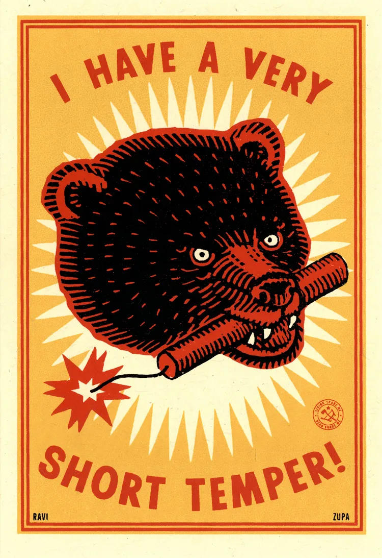 Aiheellinen varoitus. Kuva: Ravi Zupa