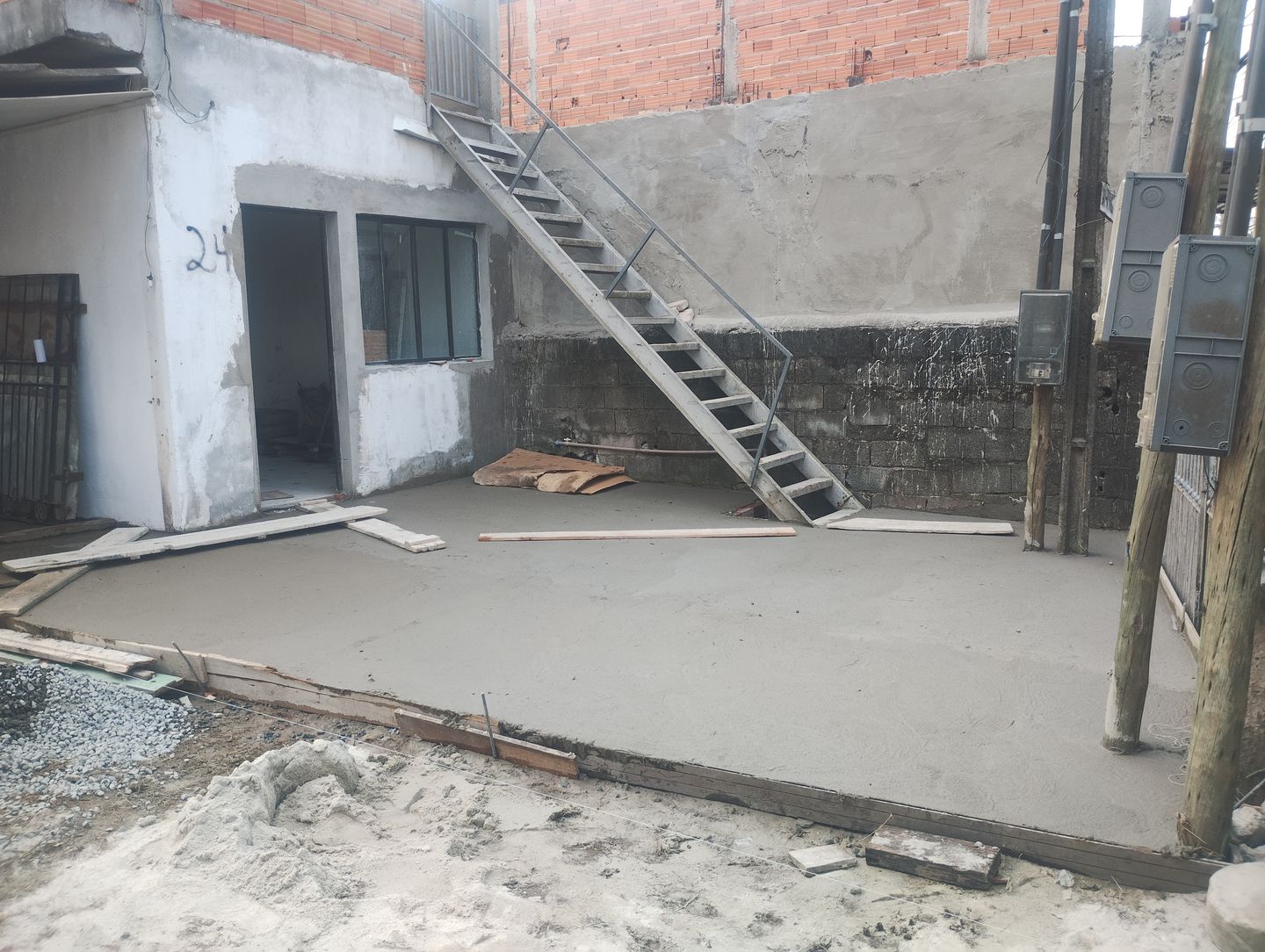 Cimento acabamento