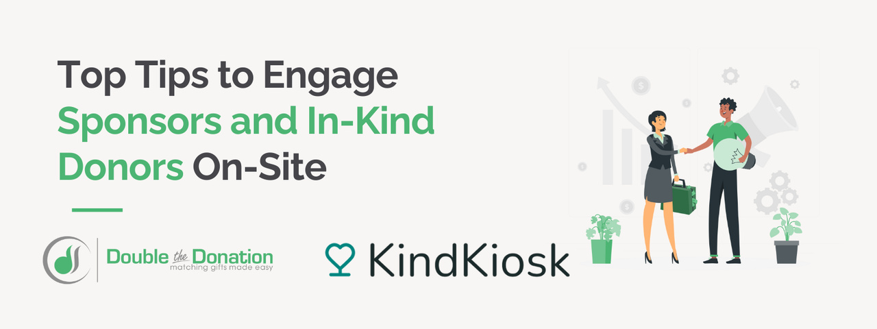 Top Tips to Engage Sponsors and In-Kind Donors On-Site