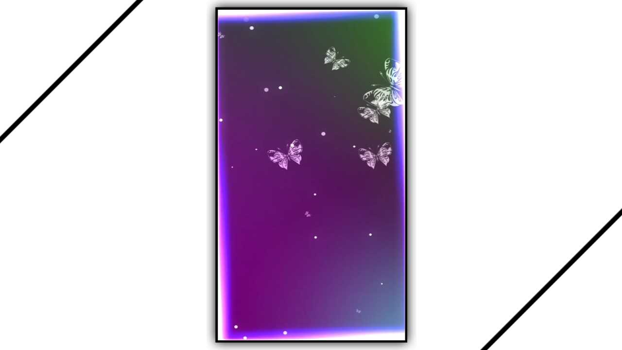 Butterfly Particles With Lighting Drop Effect Kinemaster Template Download Full Screen New 2021