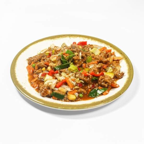 Beef in black pepper sauce 420 gr