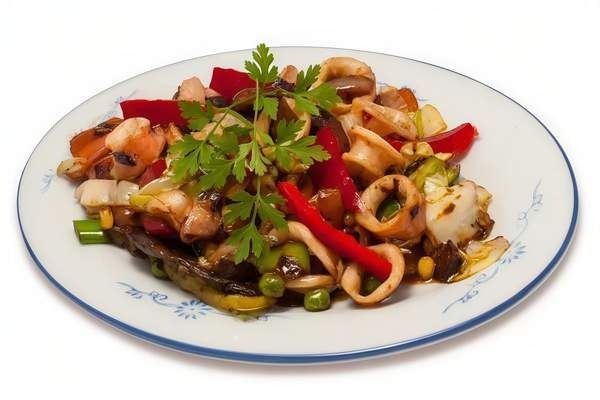 Fried squid Chinese style 400 gr