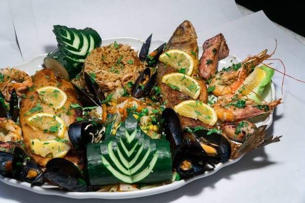 Fish platter for 2 persons 1000 gr