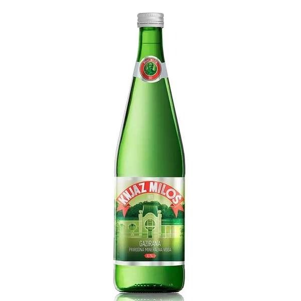 Sparkling water Knjaz Miloš 0.75 l