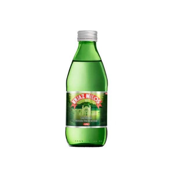 Sparkling water Knjaz Miloš 0.25 l
