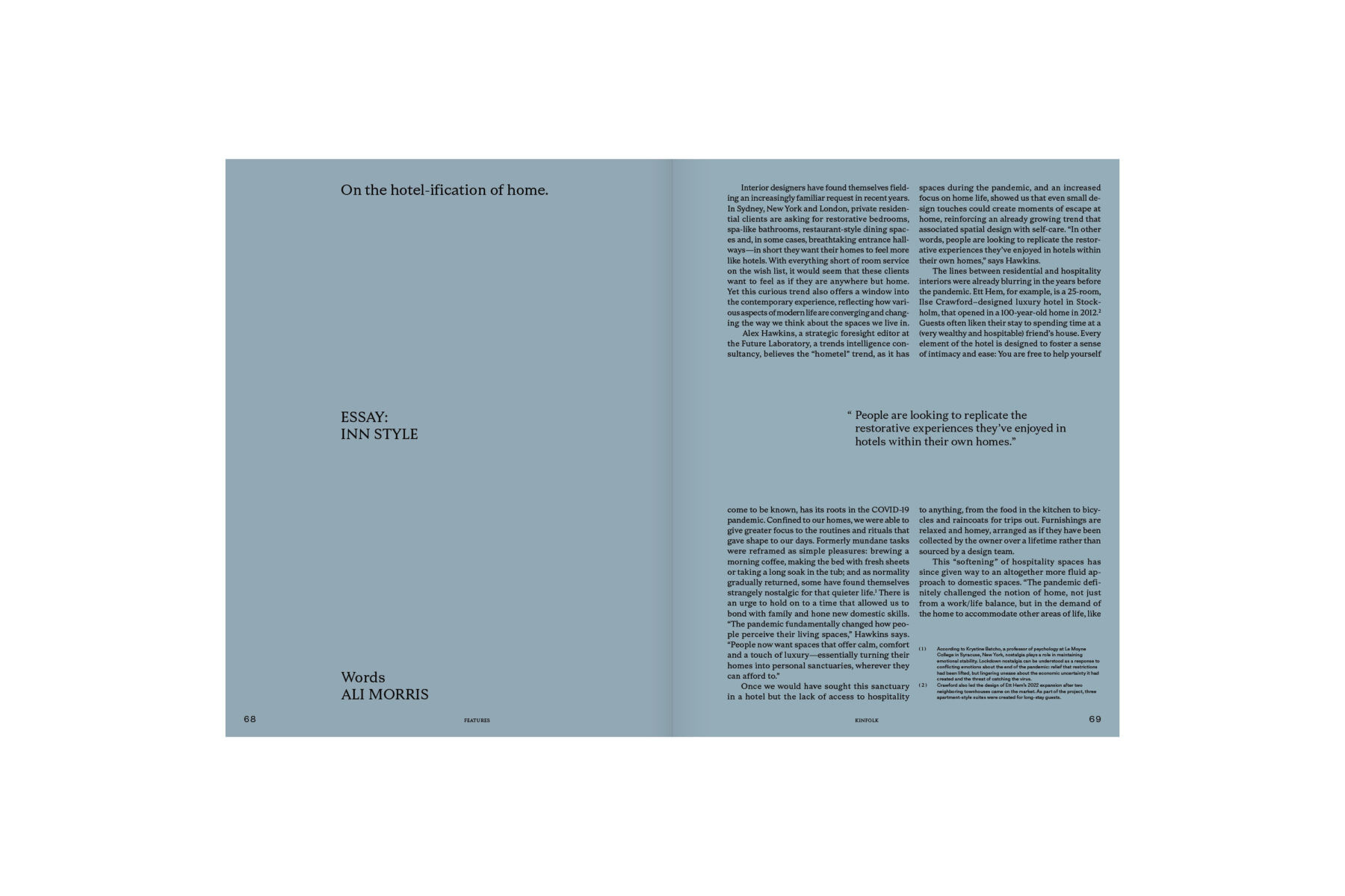 Issue 53 - Kinfolk