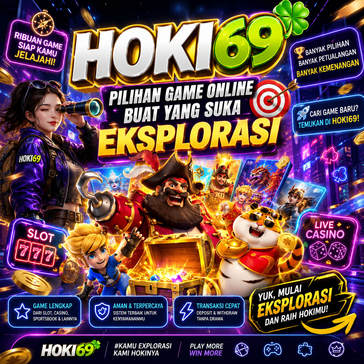 HOKI69 🎯 Pilihan Game Online Buat yang Suka Eksplorasi