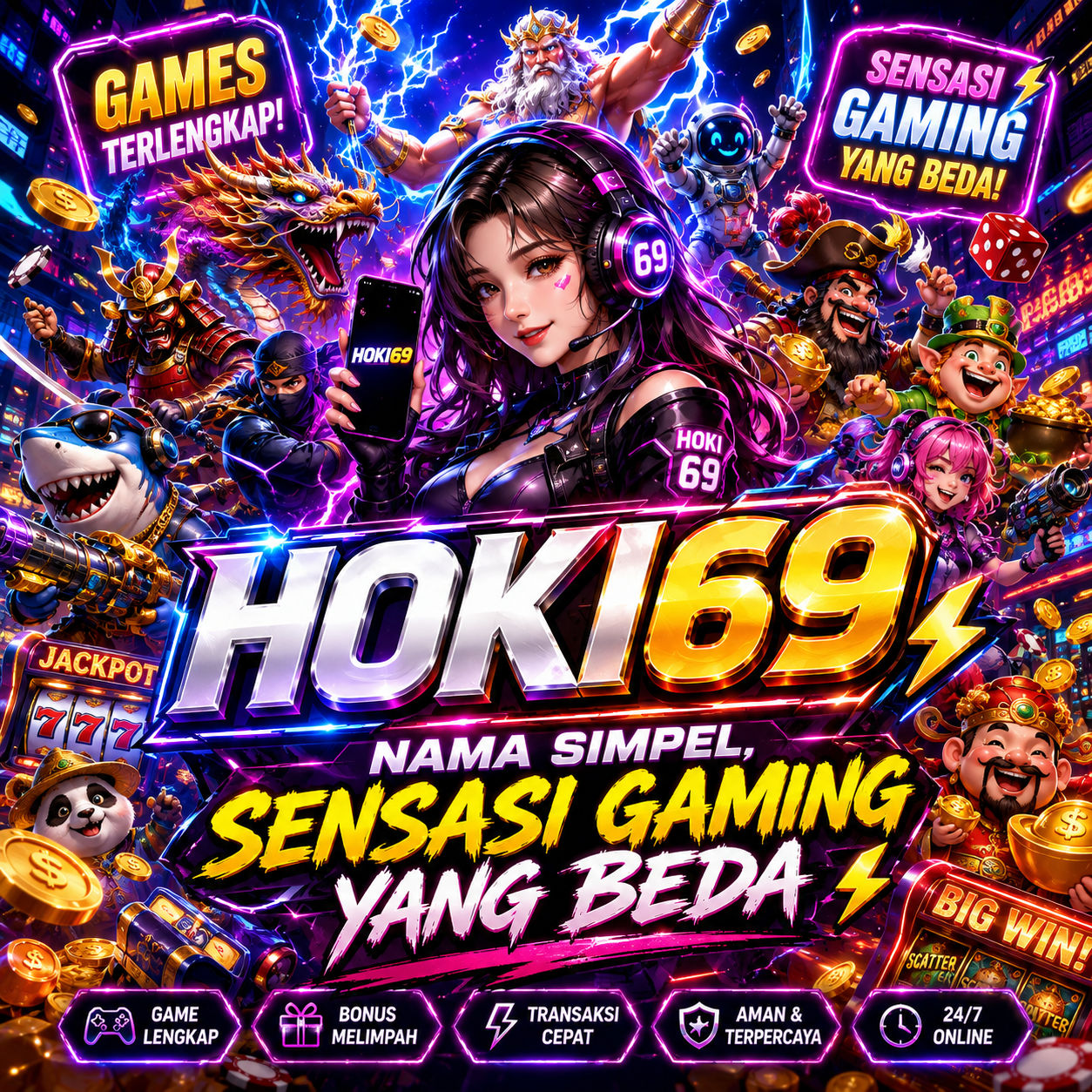 HOKI69 ⚡ Nama Simpel, Sensasi Gaming yang Beda