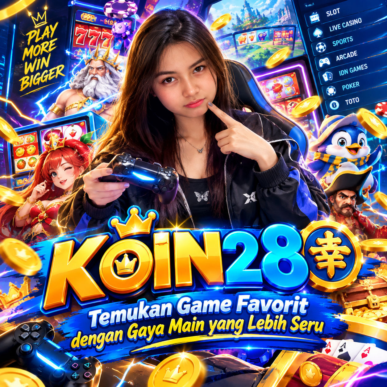 KOIN28 幸 Temukan Game Favorit dengan Gaya Main yang Lebih Seru