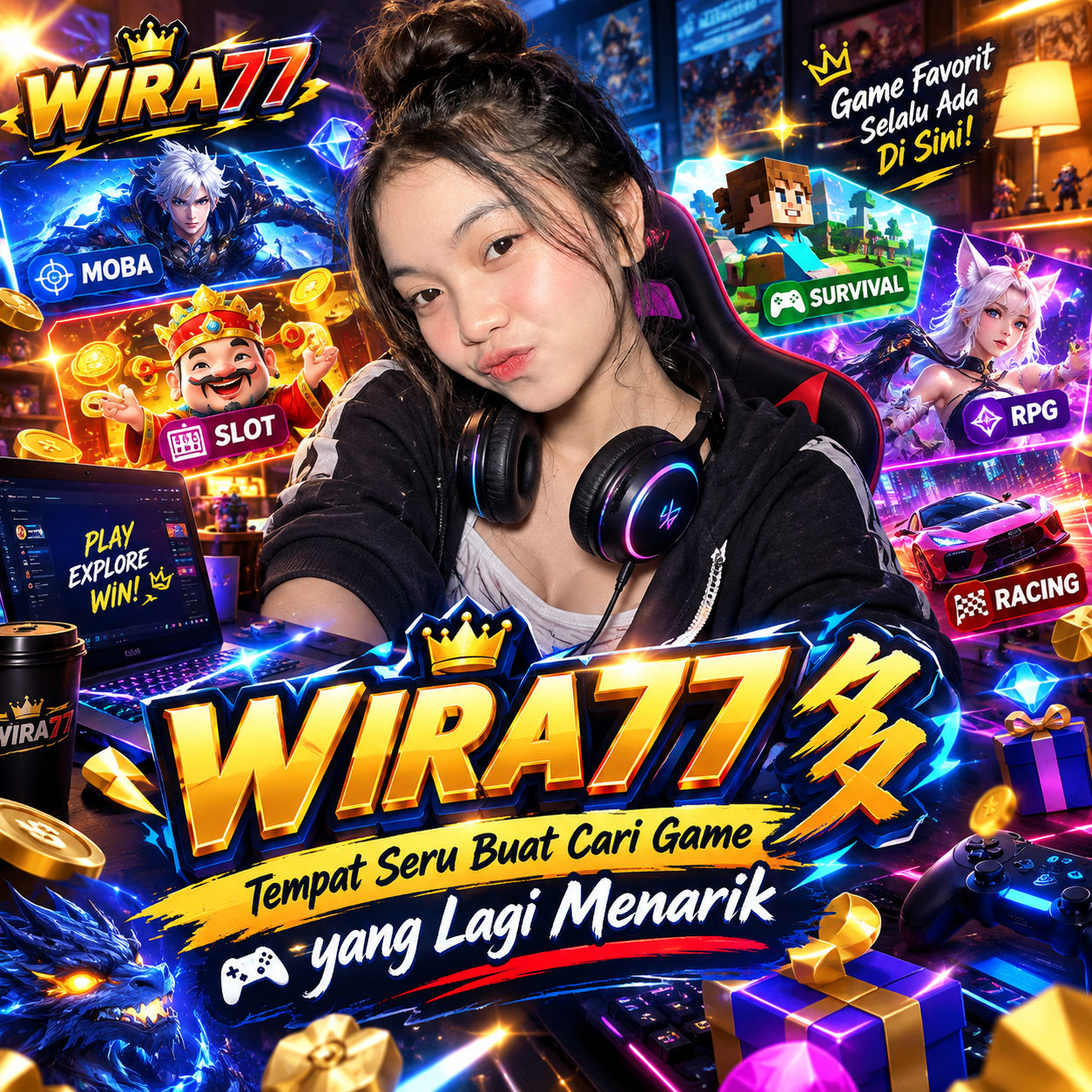 WIRA77 多 Tempat Seru Buat Cari Game yang Lagi Menarik