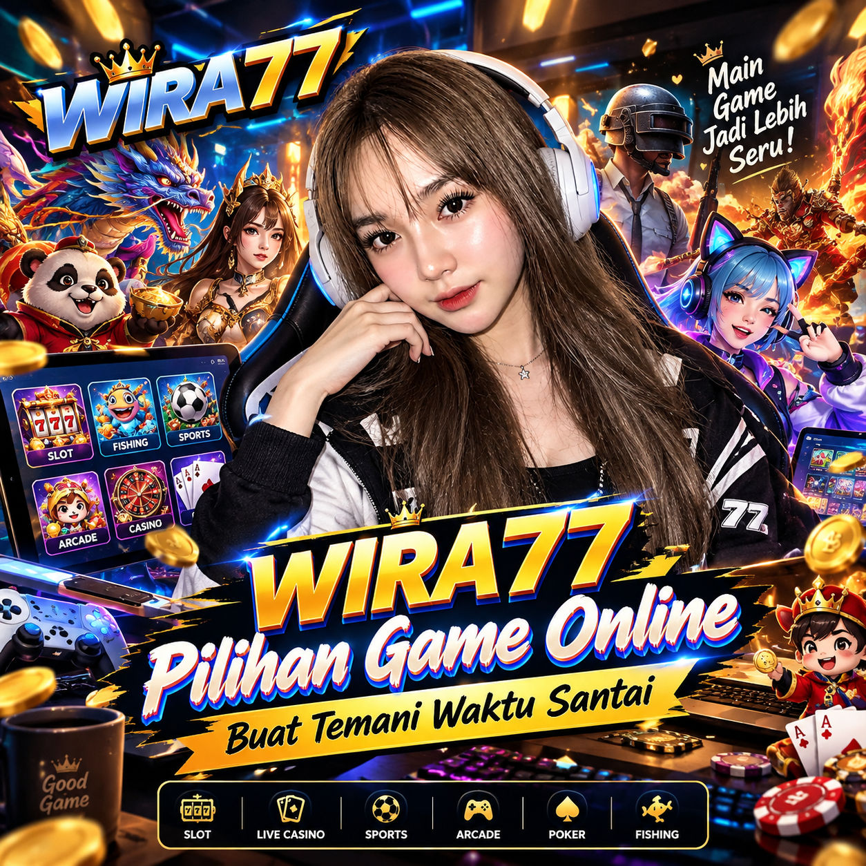 WIRA77 | Pilihan Game Online Buat Temani Waktu Santai