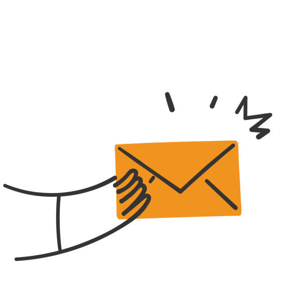 Cartoon image of a hand holding a voting paper (ballot)