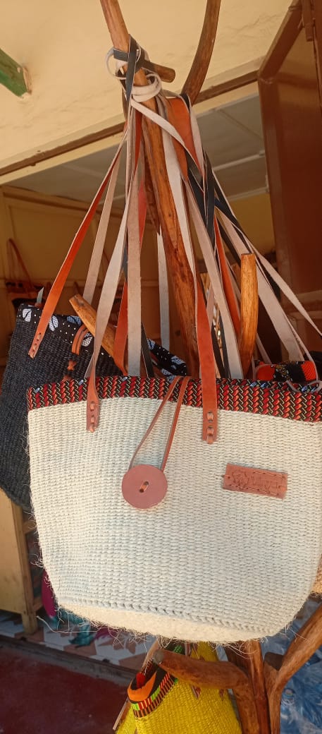 Twined Sisal Market Bag
