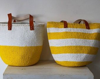 Natural Fiber Market Bag