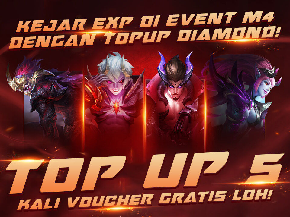 gratis hadiah M4 Mobile Legends