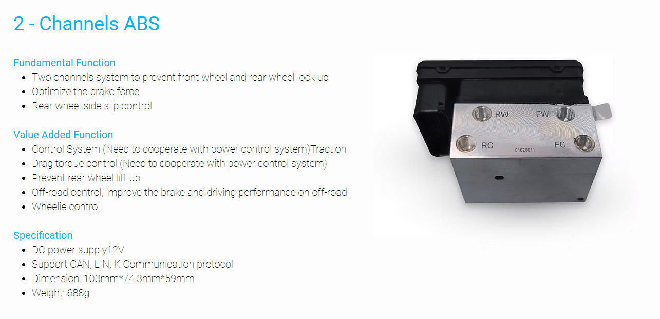 FCC-540GT CNC Machined 4 Pistons Caliper