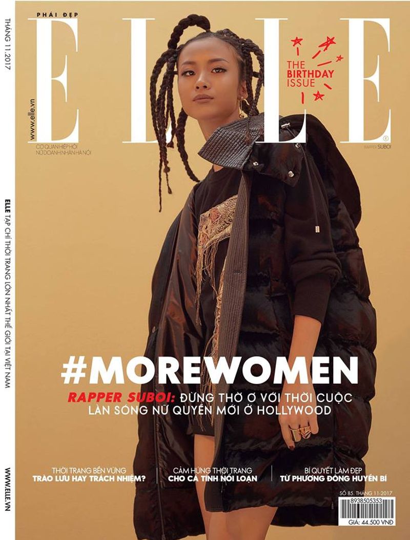 Elle Vietnam Magazine Cover November 2017 - The Birthday Issue