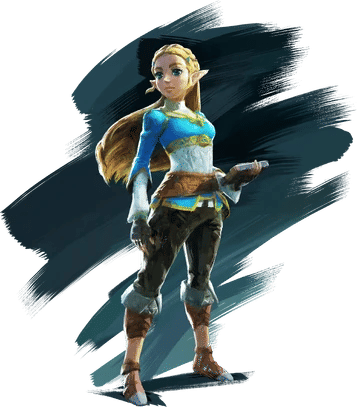 Zelda from The Legend of Zelda: Breath of the Wild
