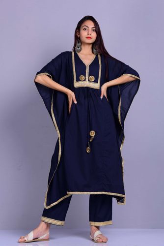 Midnight Blue Kaftan Set