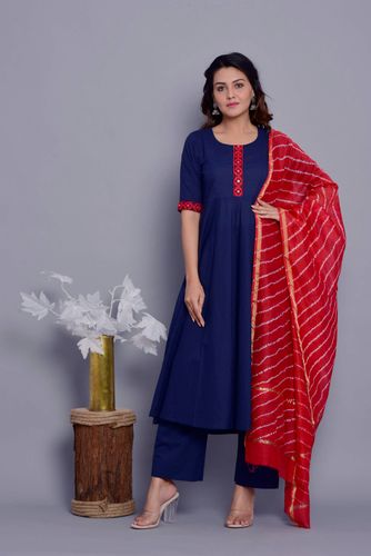 Navy Malhaar Anarkali