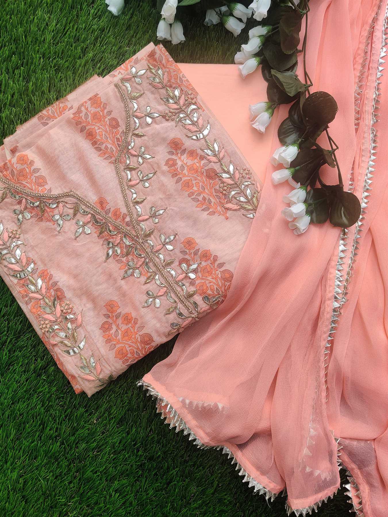 Latest gota patti suits deals