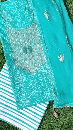 Rama Bandhej Suit Set