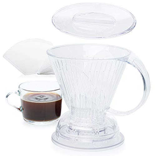 Clever Coffee Dripper and Filters, Large by James Hoffmann