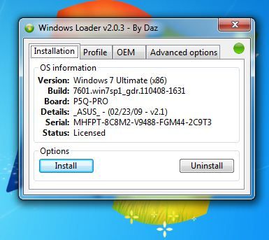 windows loader v2.1.1 by daz