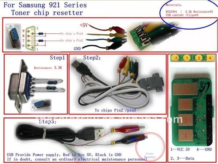 Samsung toner chip reset software download