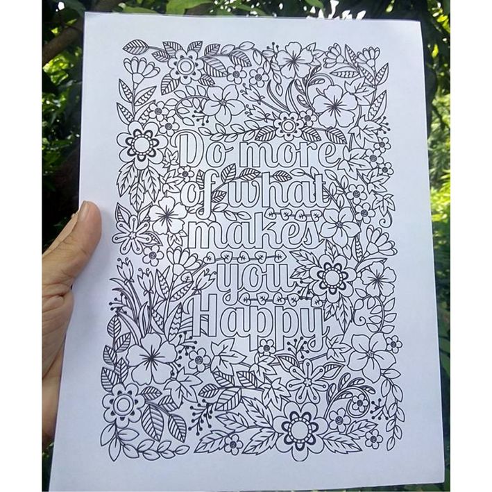 63 Gratitude Doodle Coloring Pages  Free