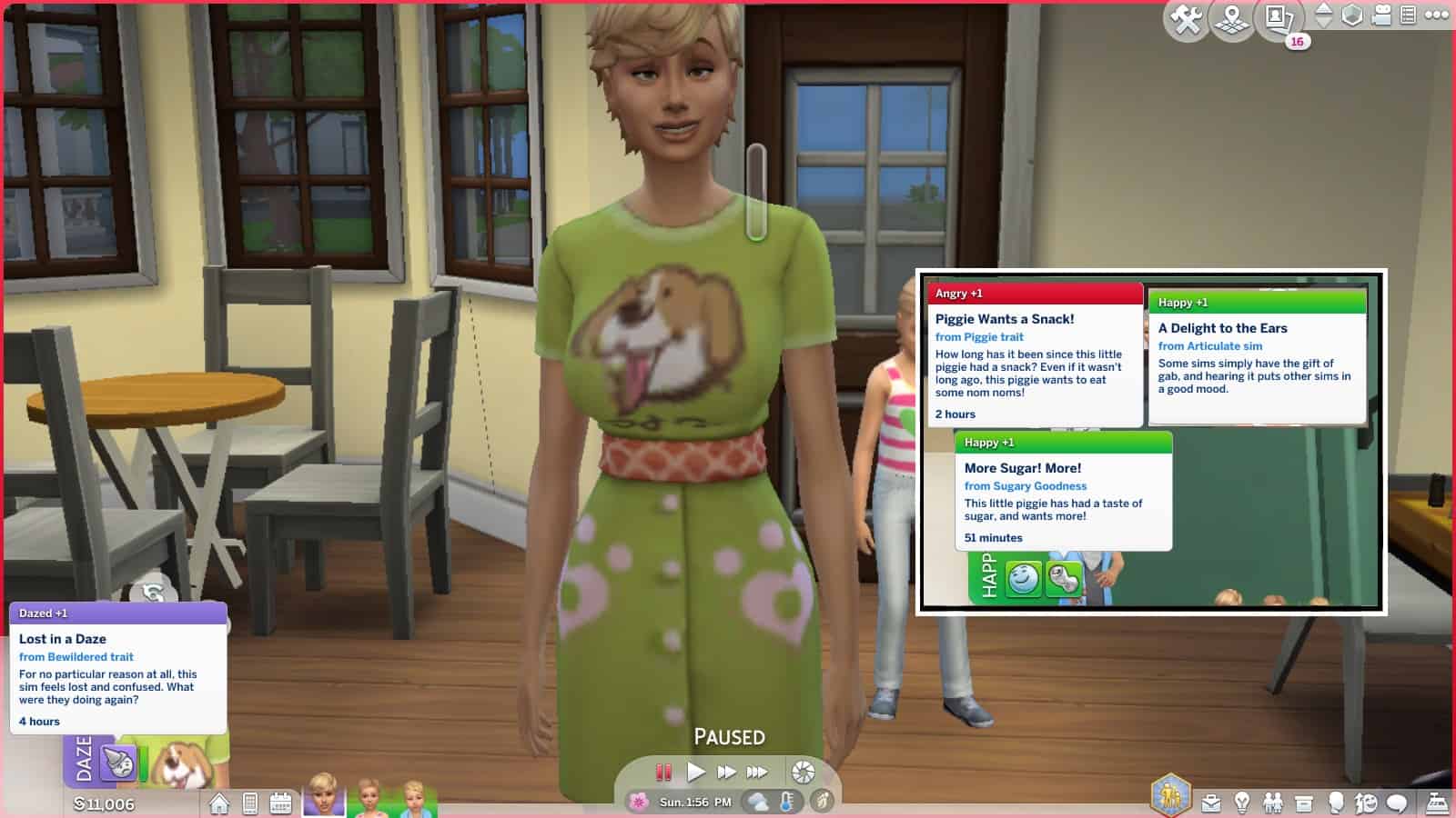 sims 4 mental illness trait