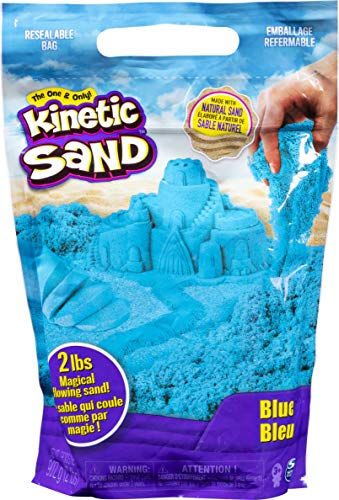 CoolSand Green 2 Pound Refill Pack Moldable Indoor Play Sand in Resealable Bag 