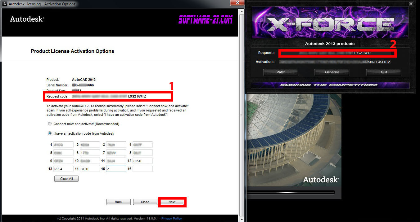 x force autocad 2013 keygen download for windows