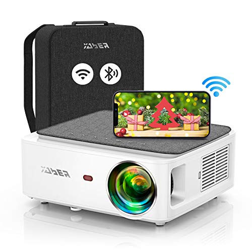 YABER V6 WiFi Bluetooth Projector 8500L 