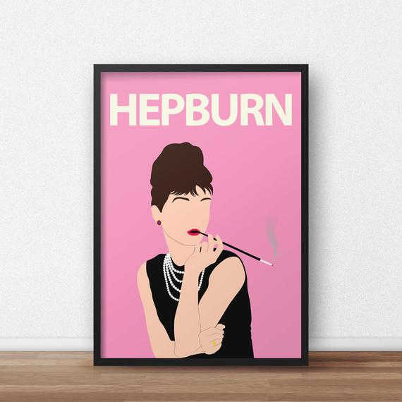 Audrey Hepburn Poster 😎 Recommended By Matt Postercollective • Kit