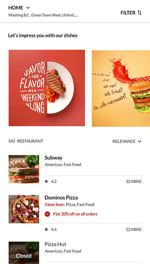 Create UberEats like App with Python/Dja recommended by sara 
