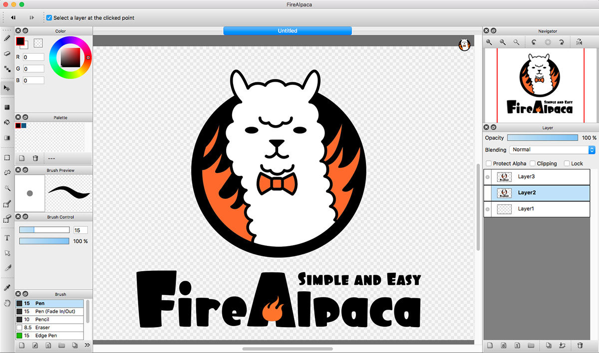 how to make a background in firealpaca animation