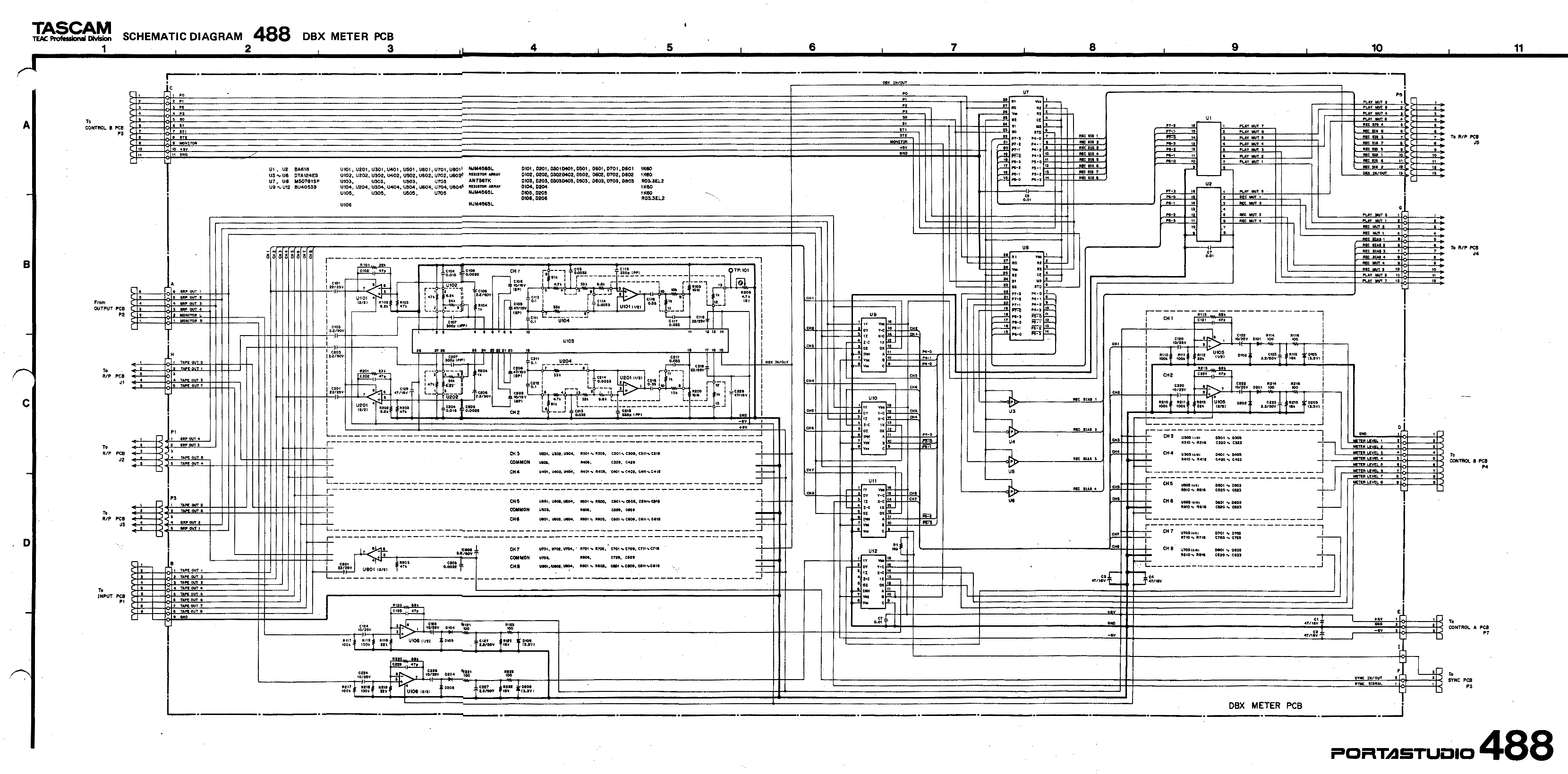 Tascam portastudio 488 service manual recommended by rericapa • Kit