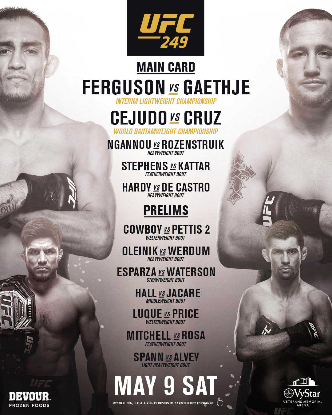 Ufc 249 Tony Ferguson Vs Justin Gaethje Recommended By Teskobergolf Kit