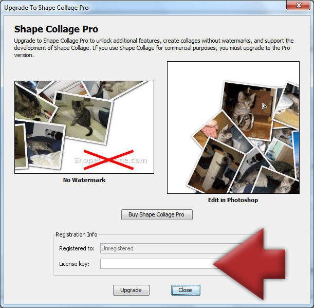 4 shared shape collage pro 3.1 license key crack