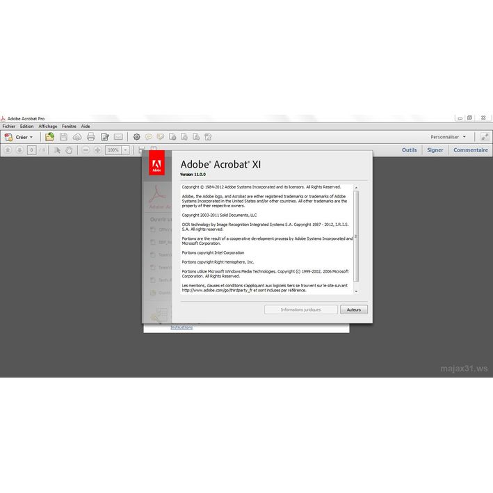 Adobe acrobat pro xi